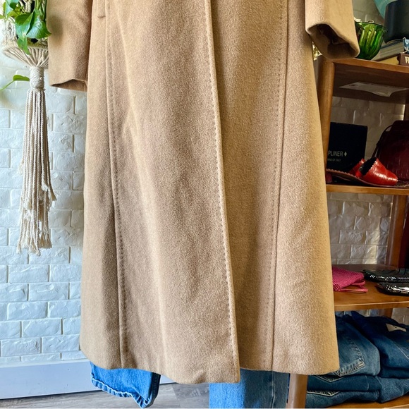 Vintage Collection Fifty Nine 100% Italian Baby Camel Hair Long Coat - Picture 6 of 16